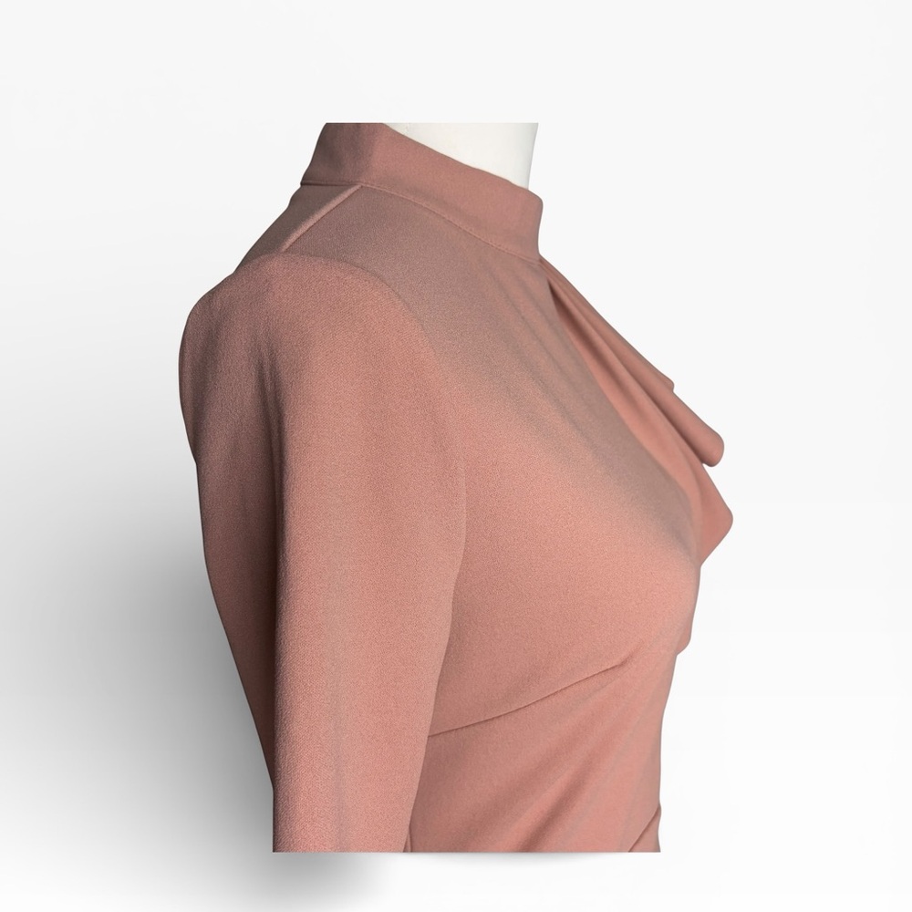 Miusol Blush Long Sleeve Ruffle Dress Size S - Picture 2 of 8